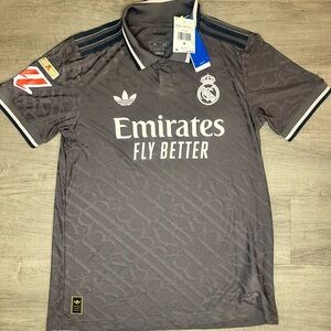 Adidas Real Madrid Dark Gray Jersey